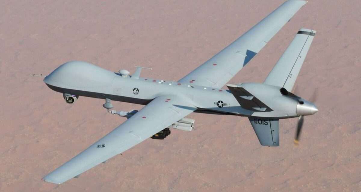 Misterioso incidente aereo, colpito un drone Usa da un caccia russo sul mar Nero