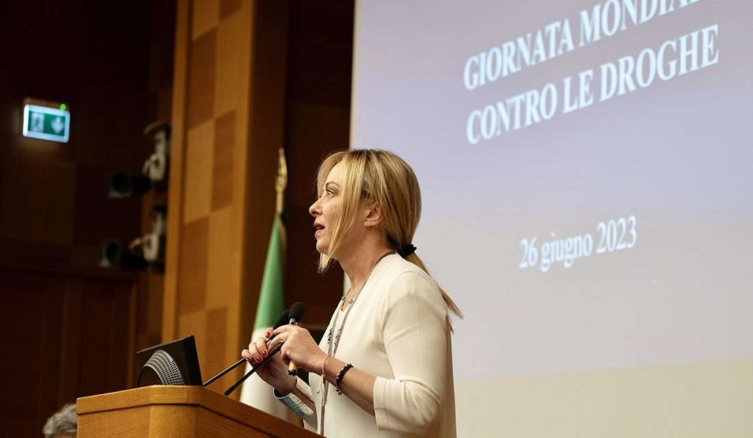 Giornata mondiale contro le droghe. Meloni, il governo ha puntato alla prevenzione