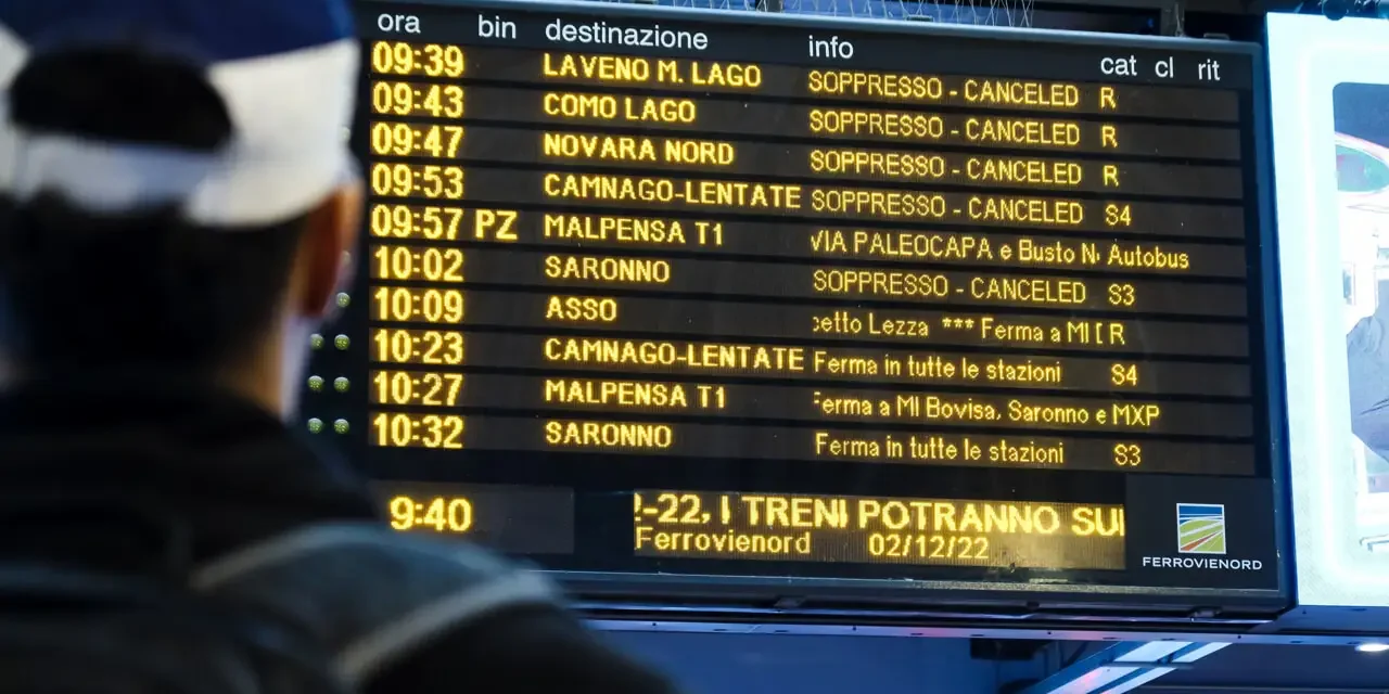 Treni, Pasqua di disagi e ritardi per i viaggiatori