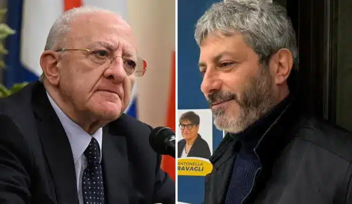 Scontro nel centrosinistra in Campania: Fico verso la candidatura, De Luca al contrattacco
