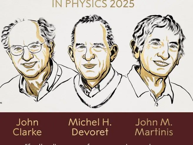 Nobel per la Fisica 2025 a Clarke, Devoret e Martinis per aver reso tangibile il mondo quantistico
