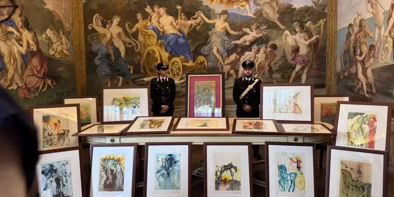 Dalí sotto sequestro, 21 opere ritenute false alla mostra di Parma