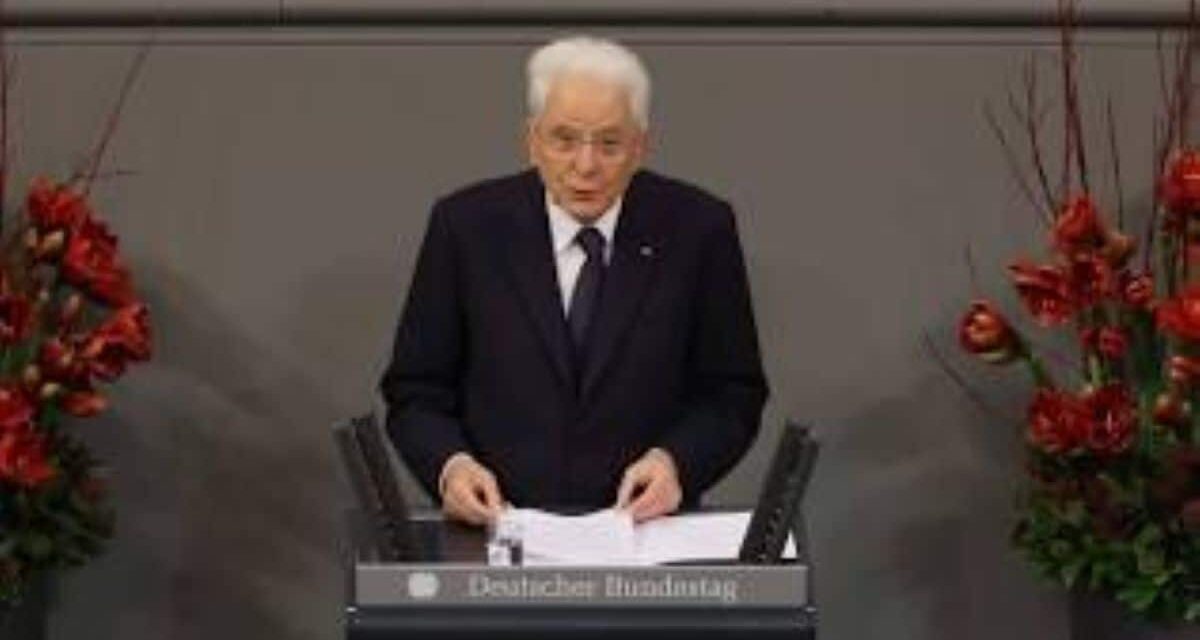 Mattarella al Bundestag, Nuovi “dottor Stranamore” minacciano il mondo