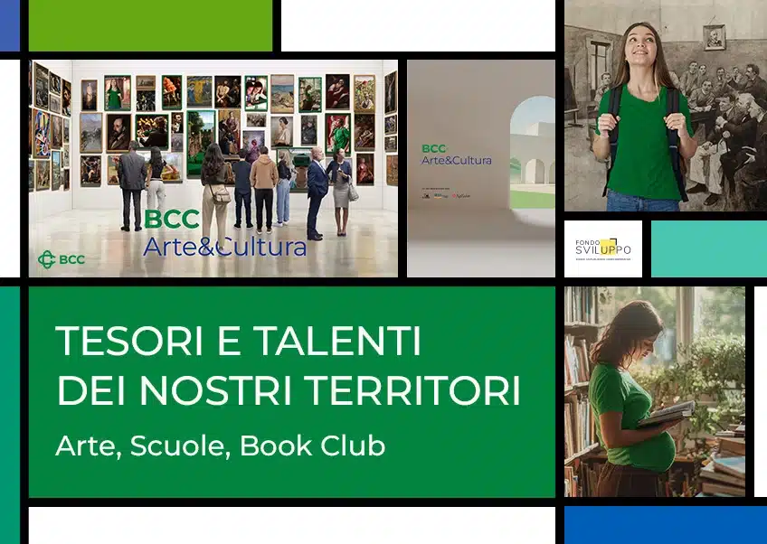 Dalla valorizzazione dei territori a un sistema culturale diffuso: al via la seconda edizione di BCC Arte&Cultura