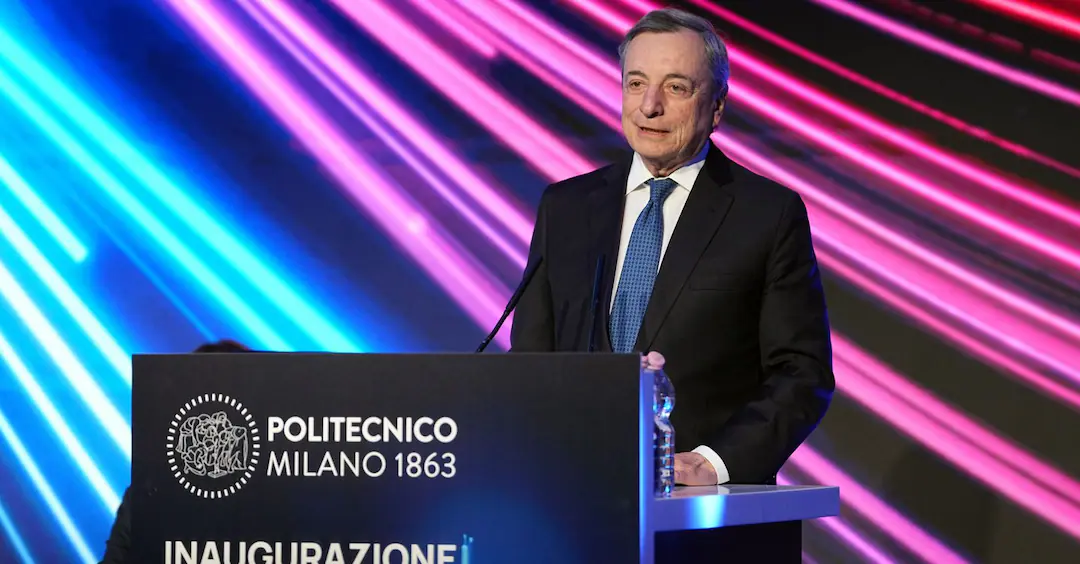 Draghi al Politecnico di Milano: “Europa, smetti di temere l’innovazione. Ai giovani dico: cambiate le regole”