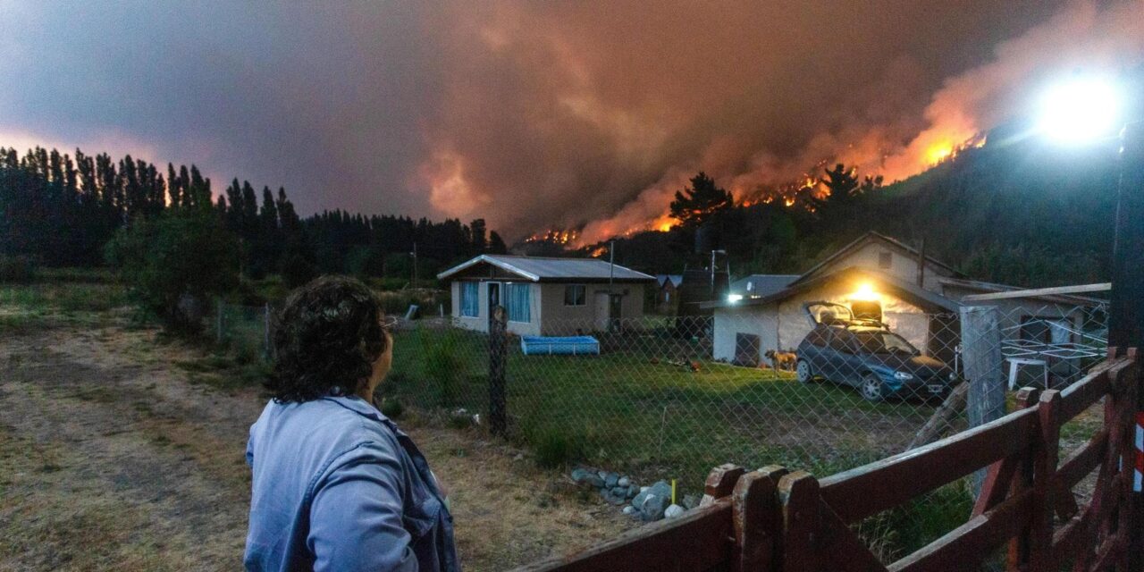 In Argentina la Patagonia è in fiamme