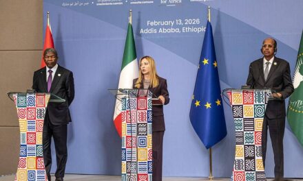 Meloni dall’Etiopia: dialogo con Germania e Usa, Italia osservatrice al Board for Peace